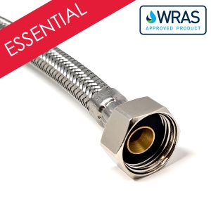 WRAS Approved Braided Hose - Pack 2