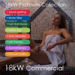 Signature 18kW Commercial Steam Generator Set - Platinum Collection