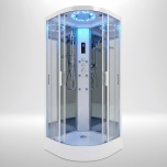 Platinum Shower Cabin 1000x1000mm - Chrome Frame/Clear Glass