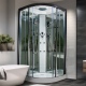 Insignia ECOnomy Shower Cabin 1000x1000mm - Black Frame