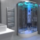 Premium Steam Shower 1100x700mm - Chrome Frame/Right Hand