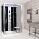 Black Marble - Rectangle Steam Shower 