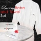 Right Royal Luxury Bathrobe and Towel Set