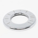 Water Valve Chrome Temperature Selection Plate