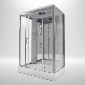 Insignia ECOnomy Shower Cabin 1400x900mm - Chrome Frame