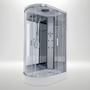 Insignia ECOnomy Shower Cabin 1200x800mm - Right Hand - Chrome Frame