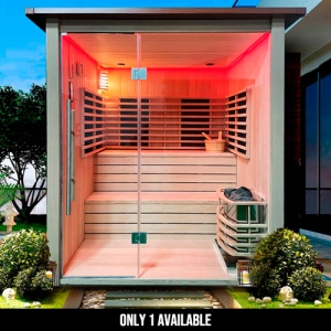 UK Best Seller Outdoor Hybrid Sauna MXOS2000