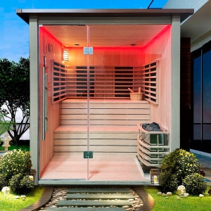 UK Best Seller Outdoor Hybrid Sauna MXOS2000