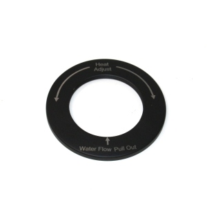 Water Valve Black Plate 