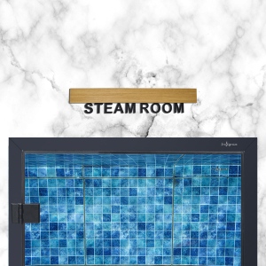 Steam Room Sign