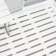 Platinum White Synthetic Wood Effect Floor for 1150mm Rectangle