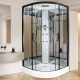 Insignia ECOnomy Shower Cabin 900x900mm - Black Frame