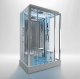 Platinum Twin Steam Shower 1400x900mm - Chrome Frame