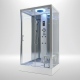 Premium Steam Shower 1150x850mm - Chrome Frame