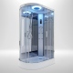 Premium Shower Cabin 1200x800mm - Chrome Frame/Right Hand