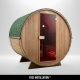 Hybrid Barrel Sauna