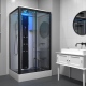 Monochrome Rectangle Steam Shower