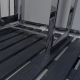 Platinum Black Synthetic Wood Effect Floor for 1050mm Rectangle