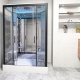 Platinum Twin Shower Cabin 1400x900mm - Black Frame