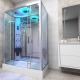 Premium Twin Shower Cabin 1400x900mm - Chrome Frame