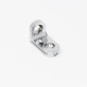 Chrome Effect Glass Panel Securing Clip