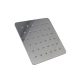 Square Chrome Monsoon Shower Head