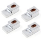 PRC20 Glass Retaining Clip - Chrome
