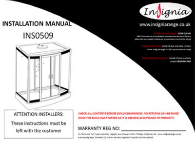 Insignia Instructions